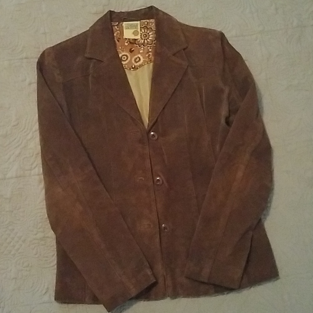 Brown Suede Jacket